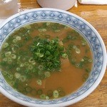 中華そば マルバン - 豚骨醤油ラーメン５５０円