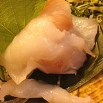 下町ウルフ - カワハギの刺身！
ナマらー美味い(^-^)^_^