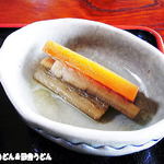 うどん おおはま - キンピラ