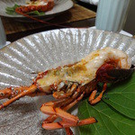 しのはら - 伊勢海老の炭火焼