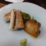 しのはら - 焼き物。ウナギの白焼き