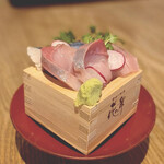 Light sashimi platter