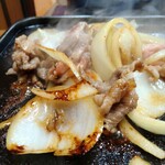 Daishouen - バラ焼き一皿目、調理スタート