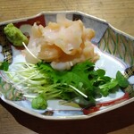Obanzai To Osake Hisashi - ばい貝の刺身（この日は島根産）