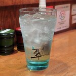 やきとり 正や - 翠ソーダ