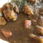 エクラスカフェ - 平日限定カレー大盛ドリンクセット（１２００円）