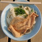 讃岐うどん がもう - うどん(大・冷)と、あげ