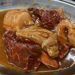 空 - 上ミノ（550円）
      ハラミ（650円）