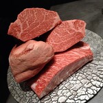 北海道焼肉 北うし - 本日のお肉たち