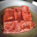 北海道焼肉 北うし - タレ焼肉のお肉