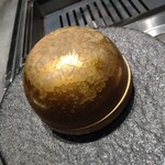 北海道焼肉 北うし - ユッケ専用の器