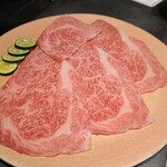 北海道焼肉 北うし - 焼きしゃぶのお肉