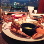 レッドロブスター - ロブスターと夜景♪