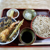 春日野 - サービスセット(天丼、もりそば)