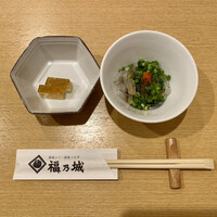 福乃城 - 【国産とらふぐ】石垣コース ¥9800 煮凝り、ゆびき