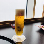 京都 吉兆 - ビアグラス　ビール1074円