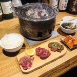 Nikugoya - ランチの赤身肉100gセット