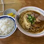 うらしま - 中華そば＋めし