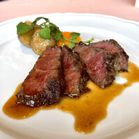 La Terrazza SABATINI - ③Secondo 
                    　国産牛のロースト、マルサラソース