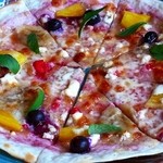 あだたら高原 空の庭  - フルーツピッツァ