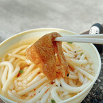 오오쿠보 지한텐 미시마 한바이조 - 얇은 삼각형 튀김이 1장