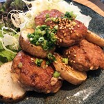 食堂コヨミ - 食堂コヨミ　はぎちくポークの豆腐入りつくねと長芋の照り焼き