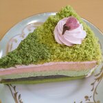 銀座コージーコーナー 川崎アゼリア店 - 抹茶とさくら