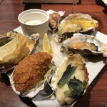 THE CAVE DE OYSTER - やはりフライと天ぷらがうまい！