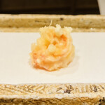 日本橋 蕎ノ字 - ☆二つ目の海老は天つゆで頂く。