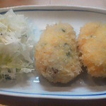 Shouchuu To Teshigoto Ryourino Mise Masaya - 130702新潟　焼酎と手しごと料理の店まさや　海鮮クリームコロッケ