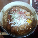 ラーメン730円+大盛100円