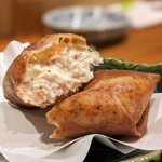 Izakaya Ooedo - 蟹の春巻揚げ