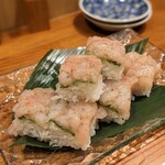 Izakaya Ooedo - 甘海老の押し寿司