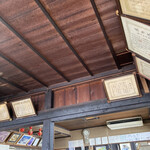 七兵衛そば - 昔の天井は、症状が並んでました