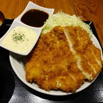 Karaage Shokudou Goichi - ジャンボチキンカツ定食