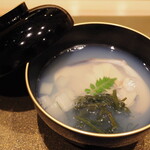 割烹さいお - 蛤の潮仕立て