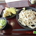 Musashino Kishimen Hompo - 盛きし麵とおすすめ天ぷら
