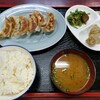 ラーメン再会 - ギョウザ定食500円