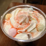 ドトールコーヒーショップ - 桜オレわらび餅M(580円)