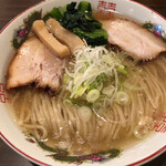 Jinrikisha - 綺麗な麺線！中太麺のシン喜多方ラーメン900円税込