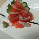 Rainbow trout sashimi