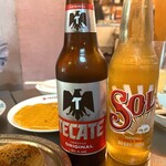 墨国回転鶏料理 - メキシコビール(テカテ、ソル  )