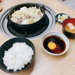 さぶろうべい - 白菜鍋+仔イノシシ定食