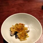 りょうりや 御旅屋 - いわしと葉わさびの土佐酢ジュレ