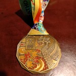 りょうりや 御旅屋 - 京都マラソン完走メダル　表