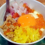 吉祥寺 じゅん粋 - 爆弾（680円）混ぜます