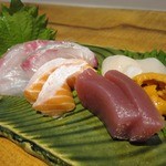 魚処 天悟 - おまかせ造り盛り合わせハーフ
