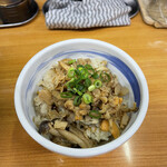 Chuukasoba Hanzawa - ベビー帆立炊き込みご飯 300円