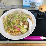 うま亭 - 皿うどんとソース