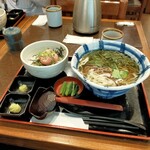 Sojibou - 葉わさび蕎麦とねぎとろ丼